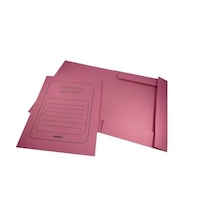 Özkan Tam Kapaklı Dosya 50'li Paket Pembe Telsiz 34x27 Cm Pembe