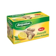 Doğadan Limon Kabuklu Zencefil Çayı 20'li 40 G 7'li Avantaj Paketi Mıchu