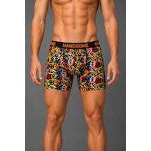 Brem Handsome Gülücük Desenli Erkek Boxer Çok Renkli
