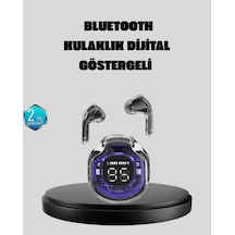 Zenvia Enc Mikrofonlu Kablosuz Kulaklık Dokunmatik Kontrol Ve Led Ekran Şarj Kutulu Znv2026