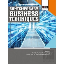 Contemporary Business Techniques - Eğitim Yayınevi - Bilimsel Eserler
