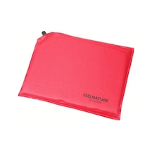 Elmpaly Feelnature Portatif Otomatik Şişme Yastık Yarı Dikdörtgen Kampçılık Seyahat Turuncu Turuncu