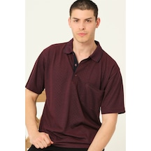 T0732 Dewberry Erkek T-shırt-bordo Bordo