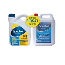 Spectre Mavi Antifriz 3 Litre + Spectre Distile Saf Su 5 Litre