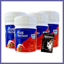 Bezos Süper Rus Merhemi Glegnid Blue Tüy Kremirus Merhemi 4 Tane X 50 Ml + Yanında Jel Nıda