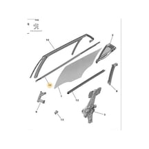 Cam Dış Sil Ftl Peugeot 98259680xt