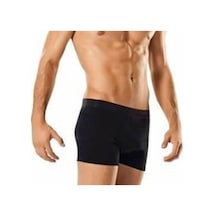 Tutku Erkek Elastan Boxer Siyah 3 Lü Paket Siyah