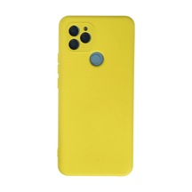 General Mobile Gm 21 Kılıf Nano İçi Kadife Silikon - Sarı 0.2M-Çok Renkli