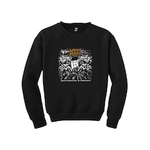 Napalm Death From Enslav Siyah Sweatshirt Beyaz