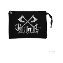 Zepplin Giyim Ensiferum Siyah Clutch Astarlı Cüzdan / El Çantası