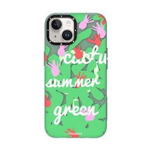 İphone 14 Uyumlu Kılıf Magsafe Şarj Özellikli Youngkit Fruity Flavour Serisi Yeşil