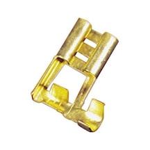 Sf1D Mini Eğri Dişi Terminal - (90º Bağlantı) 4.8Mm - 50 Adet