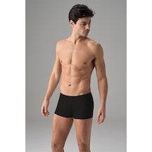 Doreanse Erkek Dikişsiz Mini Paça Boxer 1749 - Siyah