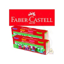 2 Adet - Faber Castell 4 Renk Oyun Hamuru Su Bazlı 2x440gr