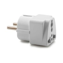 Primex Px-amc1 Universal Priz Dönüştürücü, Amerikan Priz Ve İngiliz Priz Türk Çevirici Adaptör, Us/uk To Eu Türk Fiş Adaptörü Seyahat Tipi Çevirici