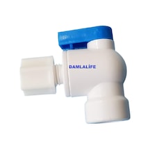 Taiwan  Su Arıtma Pae Tank ( Depo) Vanası 3/8 Girişli 1/4 Çıkışlı