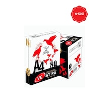 Vestpa 80 Gram A4 Fotokopi Kağıdı 10 Koli