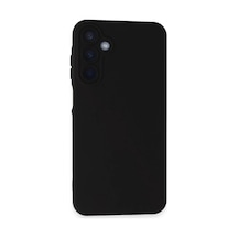 Samsung Uyumlu Galaxy A15 4g Uyumlu Kılıf Nano İçi Kadife Silikon - Siyah