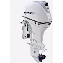 Tohatsu Mfs 40 Awetl Uzun Şaft Marşlı Trimli Beyaz Deniz Motoru