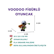 7'li Set Voodoo Kedi Fare Penguen Flamingo Kuş Aksolotl