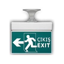 Ct 9165 Çift Yönlü 1w Ledli Exıt Çıkış Armatürü