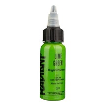 Lime Green - Radiant Tattoo Dövme Boyası - 1oz/30ml