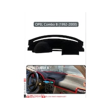 Opel Corsa B Combo B 1992-2000 Torpido Koruma Halısı Gri Kenar