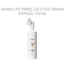 Homm Life Pirinç Özlü Yüz Yıkama Köpüğü 150 ML