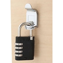 Fjm Security Sx-575 Soyunma Kilit Şifreli Asma Kilit Anahtar Geçersiz Kılma Ve Kod Keşfi, Siyah