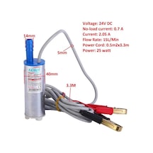 Rich 24 Volt Plastik Dalgıç Tipi Sıvı Aktarma Pompası Arapuarlı