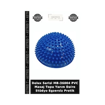Delux Serisi Mb-36004 Pvc Masaj Topu Yarım Daire Stüdyo Egzersiz Pratik Çok Renkli