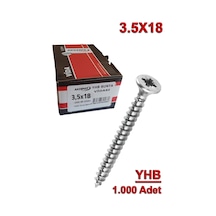 Akdeniz Sunta Vidası 3.5x18 1000 Adet Diğer