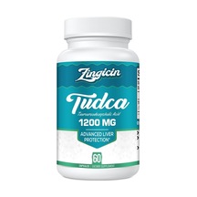 Zingicin Tudca Liver Detox Cleanse Digestion 1200mg 60 Caps