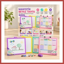 Bezos Manyetik Yazı Tahtası Erdotıca Çok Renkli