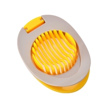 Suntek Magideal Paslanmaz Çelik Doğrama Bölmesi Yumurta Kesici Sarı