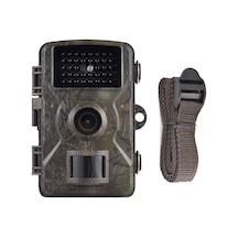 Mufunye 16mp 1080p Av Kamera: 0.8s Tetik Süresi, 10m Gece Görüşü, Ip66 Su Geçirmez, Hareket Tespiti Pil Yok Yeşil