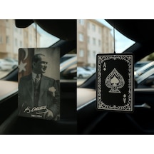Atatürk Ve Maça As - İkili Oto Kokusu - Dekoratif Araç Kokusu Ve Aksesuarı
