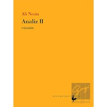 Analiz 2  - Ali Nesin  - Nesin Matematik Köyü