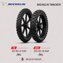 Michelin Tracker 90/90-21 54r - 120/90-18 65r Ön Arka Motosiklet Lastik Takımı