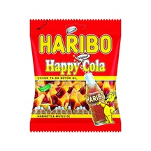 Harıbo Happy Cola Yumuşak Şeker 160 G - Kola Aromalı Meyan Şekeri 2'li Ekonomik Paket - 2 Adet Tarı