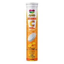 Apexis Apexıs Vıtamın C 1000 Mg 20 Efervesan Tablet 8680702301012