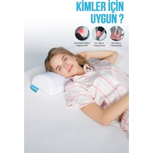 Viscofoam Çok Amaçlı D Model Jelli Horlama Visco Yastık - 42x18x10cm