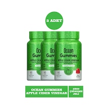 Ocean Gummies Apple Cider Vinegar 60 Çiğneme Form 3 Adet