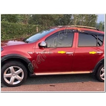 Dacia Sandero Krom Kapı Kolu 2008-2012 4 Kapı Paslanmaz  Çelik