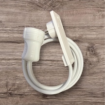 Uzatma Kablosu Tekli 1.5m Ultra İnce Fiş Dar Alanlarda Kullanılır