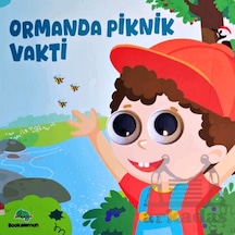 Ormanda Piknik Vakti Oynar Gözlü Kitap