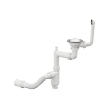 Aqua Bagno Comfort Yer Kazandıran Mutfak Eviye Sifonu Kolay Temizlenir, Ayarlanabilir Koku Önleyici Gider Borulu Çok Renkli