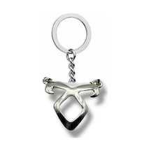 Ölümcül Çalgılar Şehir Kemikleri Figürlü Unisex Metal Anahtarlık Dayanıklı Aksesuar