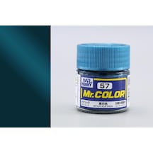 10 Ml. Metalik Blue Green Mr.color Serisi Maket Boyası, Mr.hobby C057 Standart