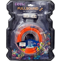 Fullsound G-506C Oto Anfi Kablo Seti